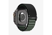 Smartklokke - Tilbehør - Spigen Fabric Band (hook) - black green - Apple Watch 49mm/46mm/45mm/44mm - AMP10223