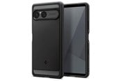 Mobil - Deksel og etui - Spigen Rugged Armor - matte black - Sony Xperia 10 VII - ACS09592