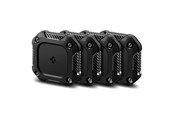GPS & Navigasjon - Spigen Tough Armor IP 4 Pack - black - AirTag - ACS10464