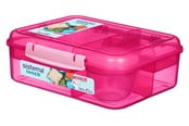 Kjøkkenredskaper - Sistema 1.65L Bento Lunch Pink - 416903