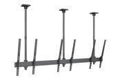 Veggmontering, AV-braketter & AV-møbler - Multibrackets M Pro Series mounting kit - single side - for 3 LCD displays - black - Max 30 kg - recommended for 75" - 7350022738911