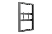 Veggmontering, AV-braketter & AV-møbler - Multibrackets M Pro Series enclosure - low profile - for flat panel - black (RAL 9005) - Max 25 kg - recommended for 46" - 7340234811960