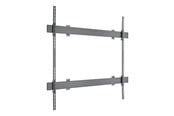 Veggmontering, AV-braketter & AV-møbler - Multibrackets M Pro Series mounting kit - single side - for LCD display - fixed - black - Max 150 kg - recommended for - 7340234811021
