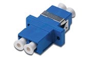 Nettverkskabel - DIGITUS FO coupler Duplex LC to LC - Blå - DN-96007-2
