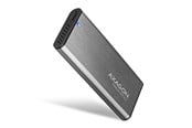 Harddisk - Tilbehør - AXAGON SuperSpeed USB-C 10 Gbps Raw Box for NVMe & SATA M.2 SSD - EEM2-SG2