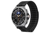 Smartklokke - Tilbehør - Spigen Fabric Band (hook-and-loop) - black - Samsung Galaxy Watch 8 46mm/44mm/40mm - AMP10153