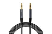 Lydkabel - Joyroom stereo audio cable AUX 3.5 mm mini jack 1.2m black (SY-A08) - SY-A08 Black_1.2m