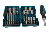 Håndverktøy - Makita E-25096 Ratchet and Screwdriver - 44 Pieces - E-25096