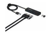 USB-hub - StarTech.com - hub - 4 ports USB-hub - USB 3.2 - 4 porter - Svart - H5A4A-USB-HUB-2