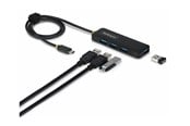 USB-hub - StarTech.com - hub - 4 ports USB-hub - USB 3.2 - 4 porter - Svart - H5C4A-USB-HUB-2