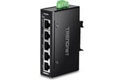 Switch/splitter - TRENDnet TI-ELC50 5-Port Industrial Fast Ethernet DIN-Rail Mini Switch - TI-ELC50