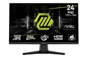 Skjerm - 24" MSI MAG 242F - 1920x1080 (FHD) - 200Hz - IPS - MAG 242F