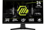 Skjerm - 24" MSI MAG 242F - 1920x1080 (FHD) - 200Hz - IPS - MAG 242F