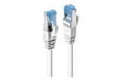 Nettverkskabel - Lindy patch cable - 15 m - white - Hvit - 15m - 47199
