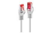 Nettverkskabel - Lindy Basic patch cable - 30 cm - white - Hvit - 0.3m - 47380