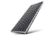 Tastatur - AXAGON USB-C 9-in-1 Keyboard HUB - US Internasjonal - Svart - HMC-KB-US