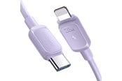 USB - Joyroom Multi-Color Series A14 USB-C / Lightning 20W Cable 1.2 m - Purple - S-CL020A11P