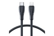 USB - Joyroom Surpass Series A11 Lightning / USB-C 20W 1.2 m cable - black - S-CL020A11B