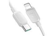 USB - Joyroom Multi-Color Series A14 USB-C / Lightning 30W cable 1.2 m - white - S-CL020A111W