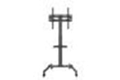 Veggmontering, AV-braketter & AV-møbler - Gembird TV floor stand with caster wheels (tilt) 60" - 100" - Max 120 kg - recommended for 100" - TVS-100T-03