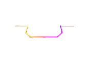 Kabinett-tilbehør - HYTE LN70 NOODLE Light Strip White - ACC-HYTE-LN-70-W