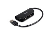 USB-hub - AXAGON 2.0 USB-A Hub USB-hub - USB 2.0 - 4 porter - Svart - HUE-X4B