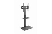 Veggmontering, AV-braketter & AV-møbler - Gembird TV floor stand 32"" - 55"" black - Max 30 kg - recommended for - TVS-55T-02