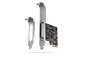 Kabinett tilbehør (kjølepasta mv.) - AXAGON Parallel Port DB25 Connector PCI-Express Card - PCEA-P1N