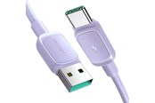 USB - Joyroom Multi-Color Series A14 USB-A / USB-C 3A Cable 1.2m - Purple - S-AC027A141P