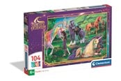 Puslespill - Clementoni Puzzle Unicorn Academy - 104 pcs. Gulv - 25093