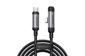 USB - Joyroom S-A56 EnjoyX Series 90° USB-C - USB-C cable 60W 1.2m - black - S-A56_CC