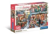 Puslespill - Clementoni Jigsaw Puzzle The Joy of Christmas - 500 pcs. Gulv - 35160