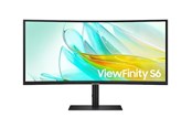 Skjerm - 34" Samsung ViewFinity S6 S34C652UEU - 3440x1440 (UWQHD) - 100Hz - VA - 90W USB-C - KVM switch - LS34C652UEUXXE