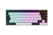 Tastatur - Sharkoon SKILLER SGK50 S3 - keyboard - 75% - QWERTZ - German - white Input Device - Gamingtastatur - Tysk - Hvit - 4044951039166