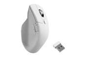 Mus - Keychron M6 Silent - Light 86g Wireless 8K - Gaming mus - Optisk - 6 - Hvit - M6S-A24