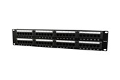 Tilbehør - Gembird NPP-C548CM-001 - patch panel with cable management - 2U - 19" - NPP-C548CM-001