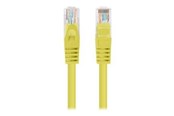 Nettverkskabel - Lanberg patch cable - 1 m - yellow RAL 1016 - Gul - 1m - PCU5-20CC-0100-Y