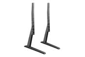 Veggmontering, AV-braketter & AV-møbler - Gembird stand - for TV - black - Max 35 kg - recommended for 70" - TVS-D70F-01