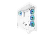 Kabinett - LC Power 715W - midi-tower - ATX - Kabinett - Tower - Hvit - LC-715W-ON