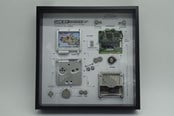 Reklameartikler - GRC - Retro Art Nintendo Gameboy SP Console Display - Bilde - GRCFNGBSPS