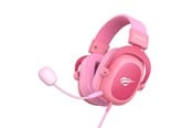 Hodetelefoner - Havit H2002D Gaming Headset - Pink - 6950676215465