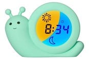 Barnerom - Alecto Baby Simon Snail sleep rhythm alarm clock mint green - BC110GNSIMON