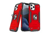 Mobil - Deksel og etui - Wozinsky Ring Armor case for iPhone 14 Pro armored cover magnetic holder ring red - 9145576265567