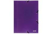 Lommer, Omslag & Registre - SPREE Elastic folder PP C4 LILLA - 75608