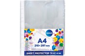 Lommer, Omslag & Registre - CENTRUM Plastic pocket A4 40 micron 100 pcs. - 80231