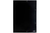 Lommer, Omslag & Registre - SPREE Elastic folder PP C3 BLACK - 75639