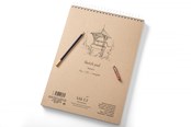 Blokker & Notisbøker - SMLT Drawing pad SKITSE NATURAL. A3. 100g. - SM102-A3