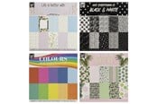 Blokker & Notisbøker - Creative Craft Group Block Design 15*15cm. 30 sheets 100g. - CR4015/GE