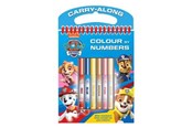 Kreative leker - Alligator PAW PATROL Colors By Numbers Set - 3297