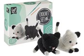 Kreative leker - Creative Craft Group CROCHET KIT Crochet kit CAT 2 pcs. - CR1701/GE